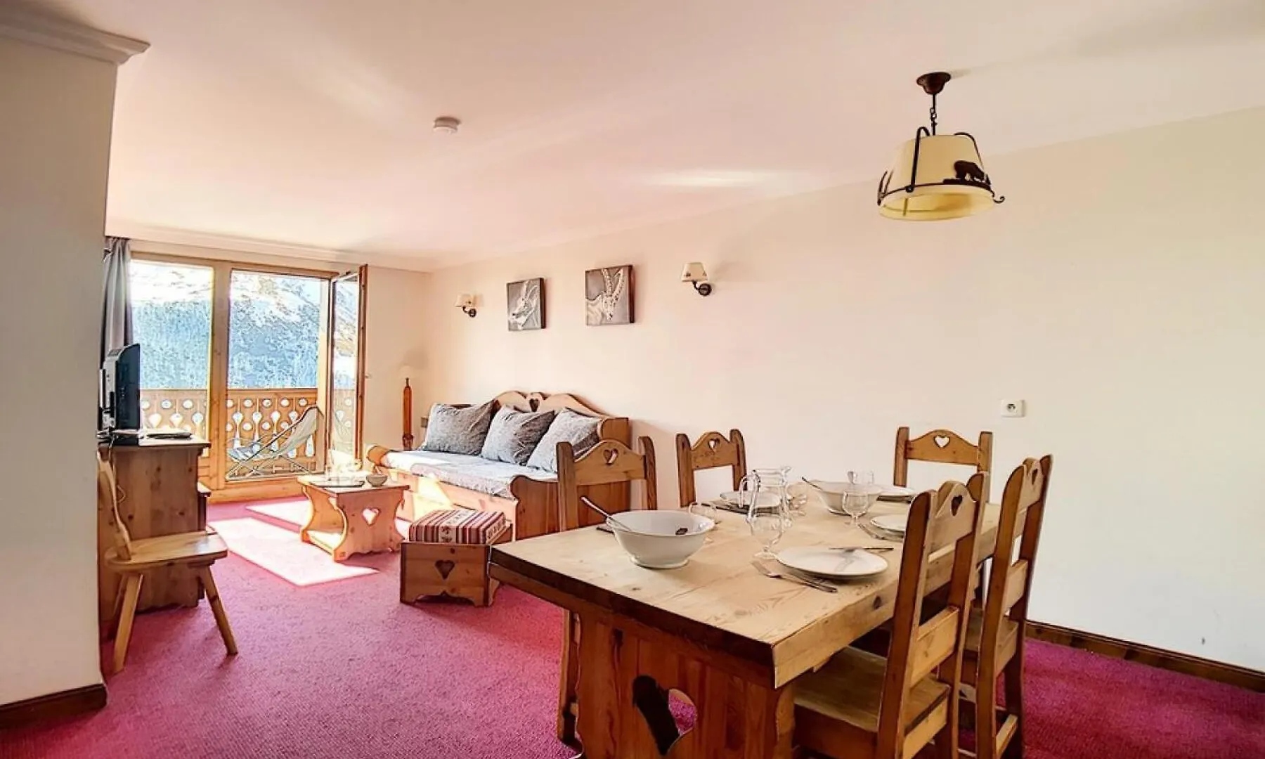 Residence Les Cristaux - Appartement Spacieux & Renove - Proche Des Pistes - Sauna - Hammam - Wifi - Balcon Mae-0534 サン・マルタン・ド・ベルヴィル アパート