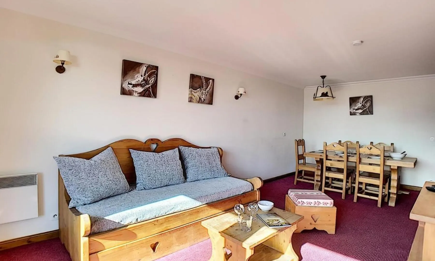 アパート Residence Les Cristaux - Appartement Spacieux & Renove - Proche Des Pistes - Sauna - Hammam - Wifi - Balcon Mae-0534 サン・マルタン・ド・ベルヴィル